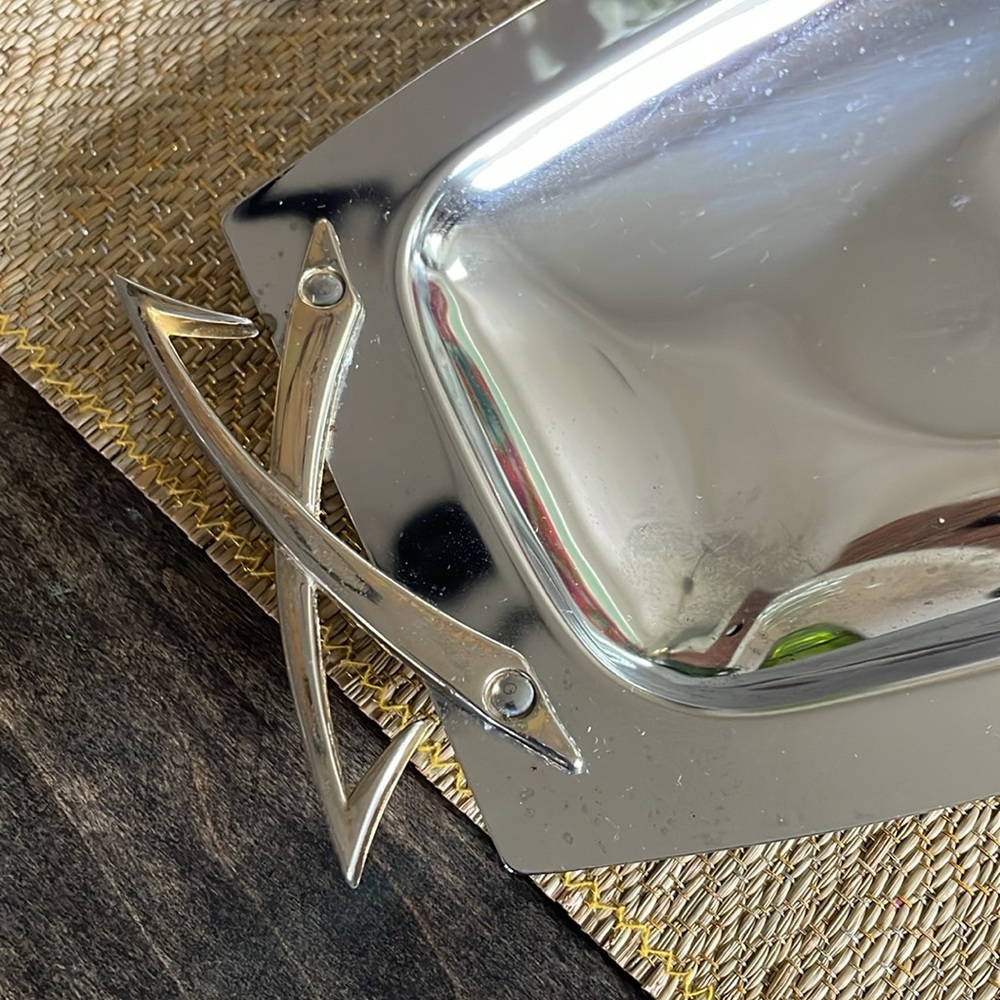 Vintage MCM Chromex Bread Tray - Picture 2 of 7
